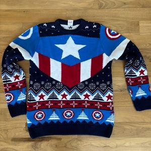 Marvel Captain America Christmas Sweater